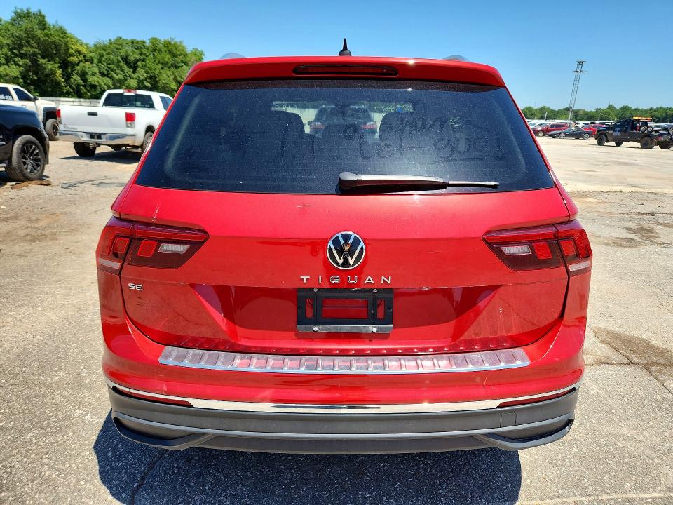 2023 Volkswagen Tiguan VIN 3VV3B7AX4PM036195 COPART salvage auction — SIDE, Ok - Cert Of Title-Salvage, sold $7,400 on 2026-07-30 (photo 6)