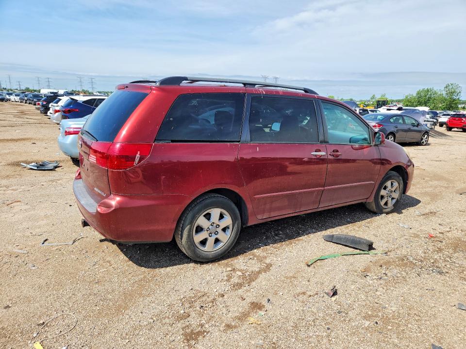2005 Toyota Sienna VIN 5TDZA22C45S269193 COPART salvage auction — REAR END, Il - Salvage Certificate, sold $400 on 2026-07-16 (photo 3)