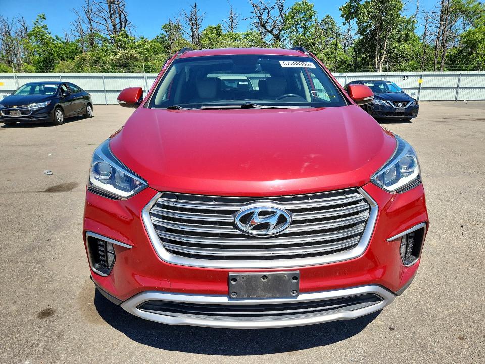 2017 Hyundai Santa fe VIN KM8SN4HF7HU235358 COPART salvage auction — SIDE, NY - MV-907A SALVAGE CERTIFICATE, sold $1,850 on 2026-07-20 (photo 5)