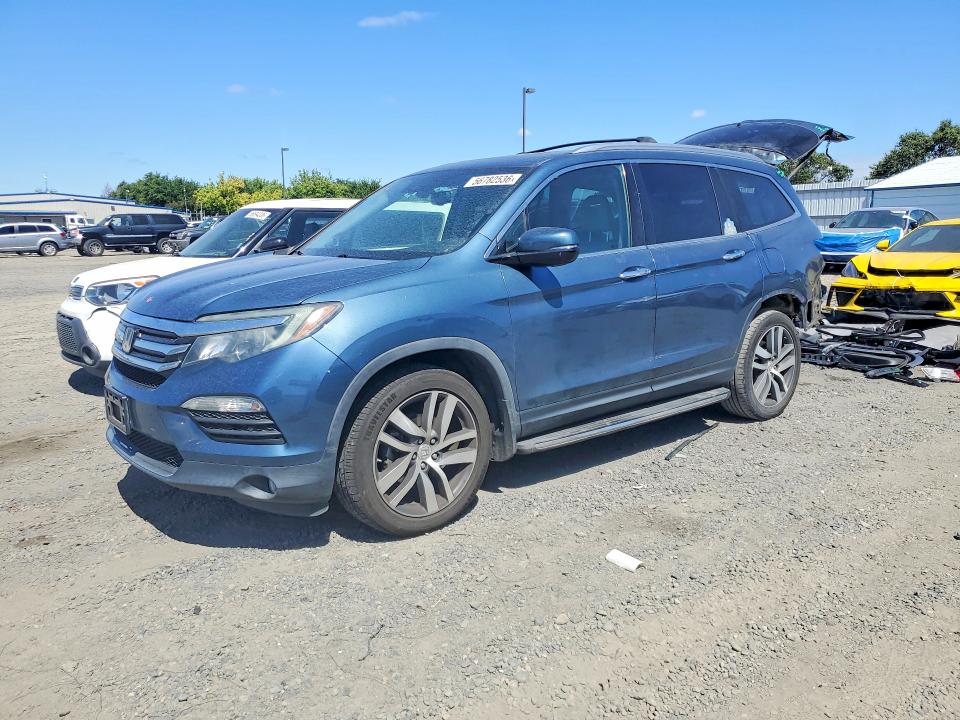 2017 Honda VIN 5FNYF6H01HB079863 COPART salvage auction — REAR END, Ca - Salvage Certificate, sold $6,700 on 2026-07-02 (photo 1)