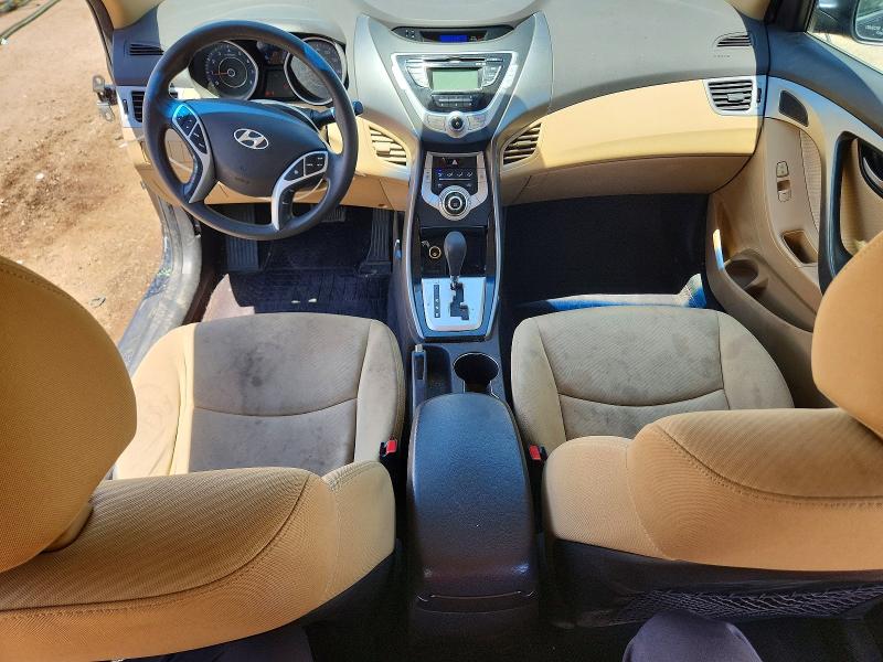 2012 Hyundai Elantra VIN KMHDH4AE0CU191245 COPART salvage auction — SIDE, Nm - Cert Of Title-Salvage, sold $1,000 on 2026-07-13 (photo 8)