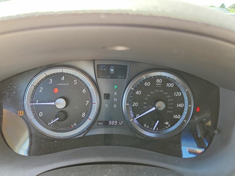 2011 Lexus ES VIN JTHBK1EG9B2432512 COPART salvage auction — REAR END, Il - Salvage Certificate, sold $2,650 on 2026-07-07 (photo 9)