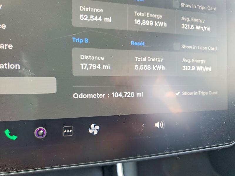2018 Tesla Model 3 VIN 5YJ3E1EB6JF188119 COPART salvage auction — REAR END, Il - Salvage Certificate, sold $4,150 on 2026-07-29 (photo 9)