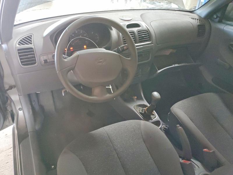 2001 Hyundai Accent VIN KMHCF35G71U134481 COPART salvage auction — SIDE, AZ - CERT OF TITLE - SALVAGE, sold $225 on 2026-07-13 (photo 8)