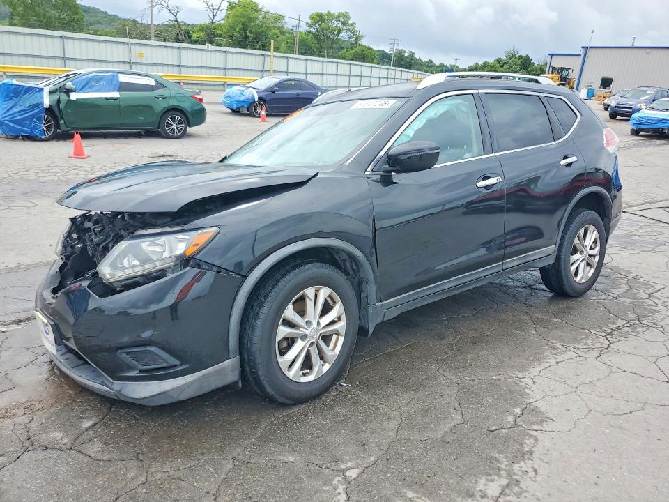2016 Nissan VIN KNMAT2MV9GP713977 COPART salvage auction — FRONT END, TN - SALVAGE CERTIFICATE, sold $600 on 2026-07-22 (photo 1)