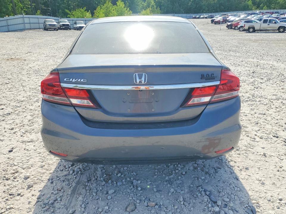 2013 Honda VIN 2HGFB2F51DH523260 COPART salvage auction — FRONT END, Ma - Cert Of Title-Reconstrctd Coll, sold $1,150 on 2026-07-22 (photo 6)