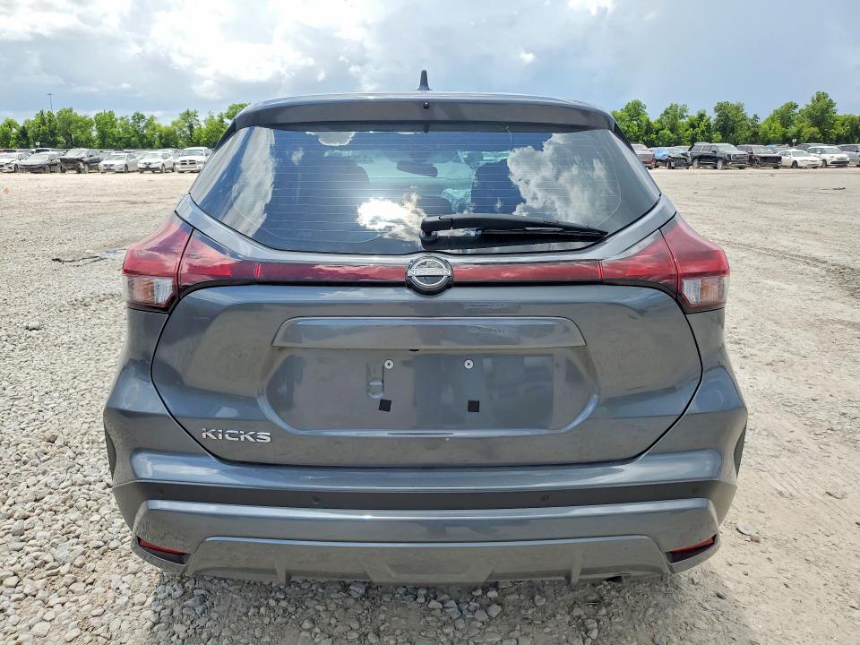 2025 Nissan Kicks VIN 3N1CP5BV6SL481346 COPART salvage auction — FRONT END, Tx - Salvage Vehicle Title, sold $7,400 on 2026-07-21 (photo 6)