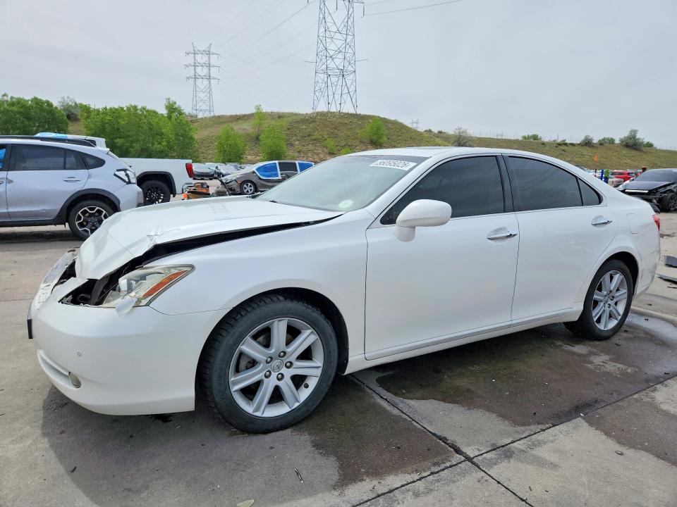2008 Lexus ES VIN JTHBJ46G182170724 COPART salvage auction — FRONT END, Co - Public - Salvage Title, sold $950 on 2026-07-13 (photo 1)