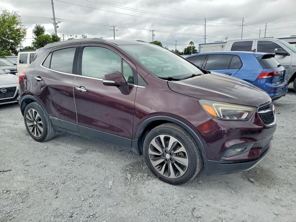 2017 Buick Encore VIN KL4CJCSB6HB103203 COPART salvage auction — MINOR DENT/SCRATCHES, Fl - Certificate Of Title, sold $4,300 on 2026-07-24 (photo 4)
