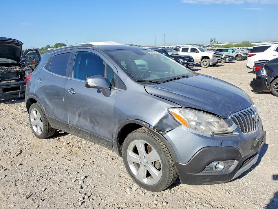 2015 Buick Encore VIN KL4CJFSB9FB173681 COPART salvage auction — FRONT END, Ne - Cert Of Title-Salvage, sold $600 on 2026-07-14 (photo 4)