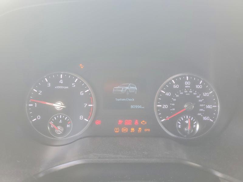 2020 Kia Telluride VIN 5XYP34HC1LG019554 COPART salvage auction — REAR END, Tn - Salvage Certificate, sold $175 on 2026-07-21 (photo 9)