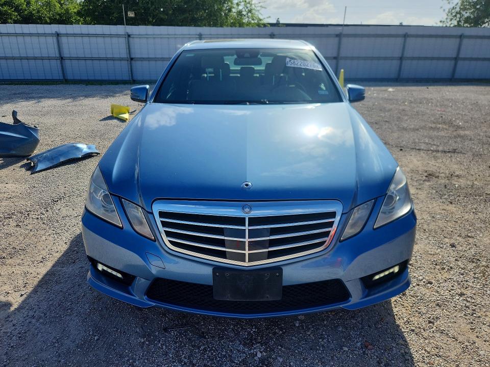 2011 Mercedes-benz E-class VIN WDDHF5GB0BA473048 COPART salvage auction — REAR END, Tx - Salvage Vehicle Title, sold $200 on 2026-07-09 (photo 5)