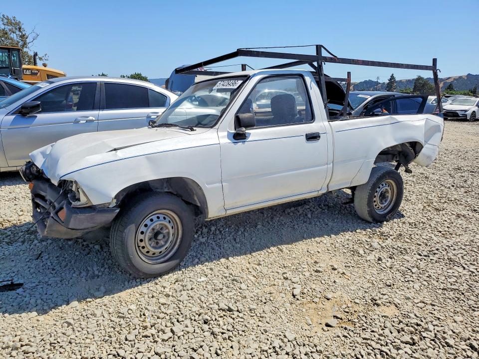 1991 Toyota Pickup VIN JT4RN81A4M0062960 COPART salvage auction — FRONT END, Ca - Salvage Certificate, sold $1,350 on 2026-07-08 (photo 1)