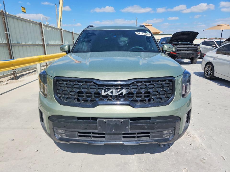 2024 Kia Telluride VIN 5XYP5DGC9RG487553 COPART salvage auction — REAR END, Tx - Salvage Vehicle Title, sold $19,700 on 2026-07-24 (photo 5)