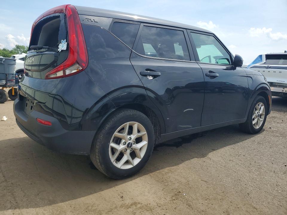2022 Kia Soul VIN KNDJ23AU7N7183784 COPART salvage auction — REAR END, Pa - Certificate Of Salvage, sold $3,800 on 2026-07-14 (photo 3)