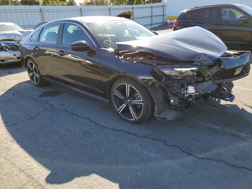 2023 Honda Accord VIN 1HGCY2F53PA055990 COPART salvage auction — FRONT END, Ca - App For Dup Salvage Or Ac, sold $4,350 on 2026-07-24 (photo 4)