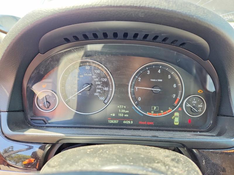 2013 BMW 5er VIN WBAXG5C54DDY35299 COPART salvage auction — FRONT END, CA - SALVAGE CERTIFICATE, sold $1,250 on 2026-07-28 (photo 9)