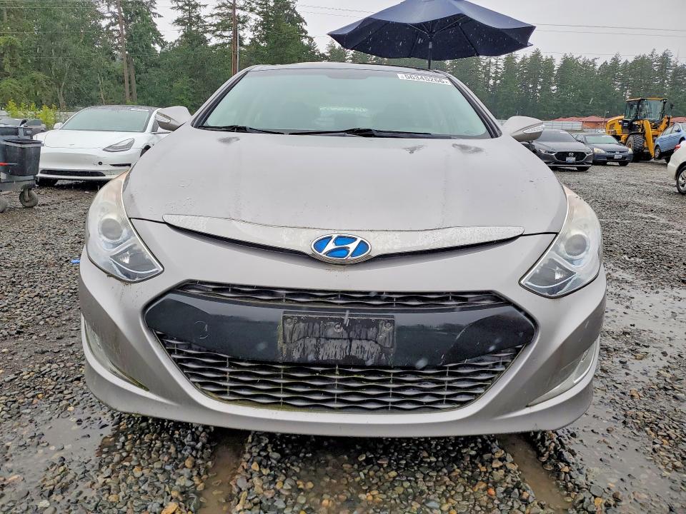2011 Hyundai Sonata VIN KMHEC4A47BA015528 COPART salvage auction — REAR END, Wa - Vehicle Cert Of Ownership-Titl, sold $175 on 2026-07-31 (photo 5)