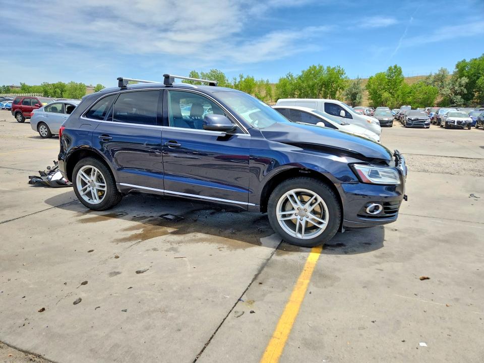 2014 Audi Q5 VIN WA1CMBFP4EA077631 COPART salvage auction — FRONT END, Co - Public - Salvage Title, sold $3,450 on 2026-08-03 (photo 4)