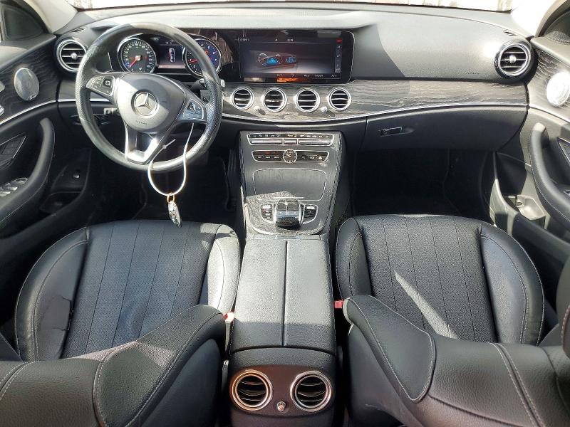 2018 Mercedes-benz E-klasse VIN WDDZF4JBXJA303818 COPART salvage auction — FRONT END, TX - SALVAGE VEHICLE TITLE, sold $4,150 on 2026-07-31 (photo 8)