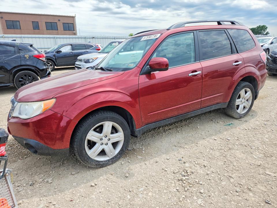 2009 Subaru Forester VIN JF2SH636X9H743544 COPART salvage auction — FRONT END, Mo - Salvage Certificate Of Title, sold $850 on 2026-07-16 (photo 1)