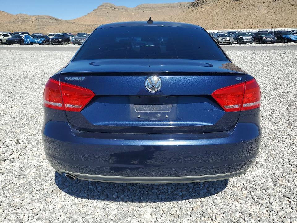 2013 Volkswagen VIN 1VWBP7A38DC127652 COPART salvage auction — UNDERCARRIAGE, Nv - Salvage Title, sold $1,000 on 2026-07-27 (photo 6)
