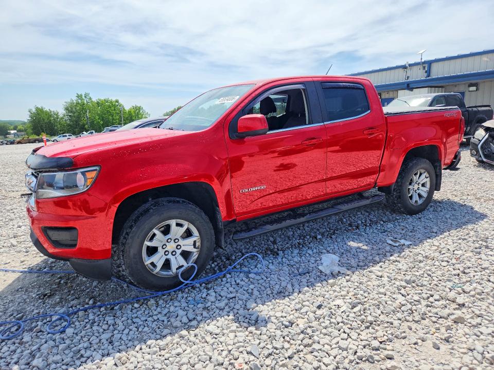 2018 Chevrolet Colorado VIN 1GCGTCEN6J1102183 COPART salvage auction — REAR END, Mi - Certificate Of Title, sold $6,000 on 2026-07-02 (photo 1)