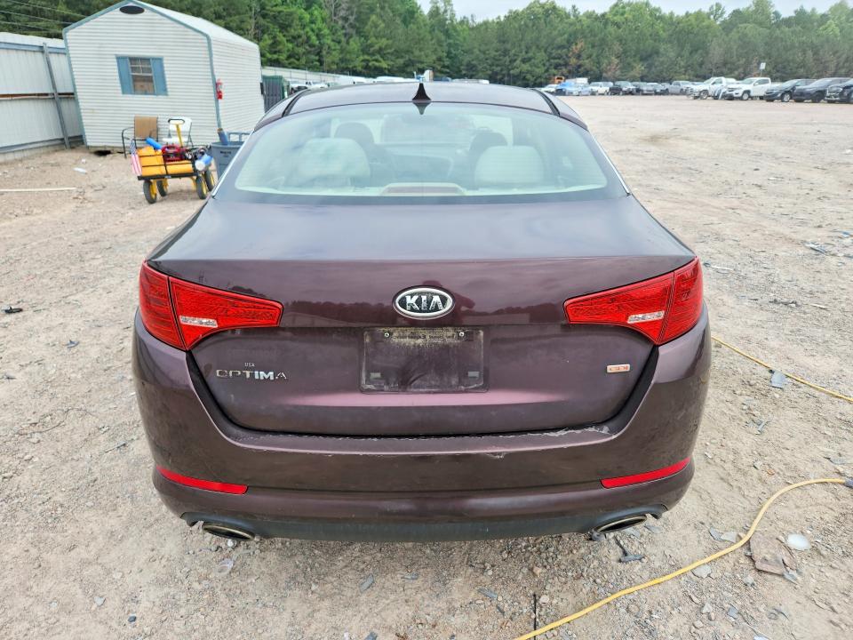 2011 Kia Optima VIN KNAGM4A71B5070549 COPART salvage auction — FRONT END, Va - Cert Of Title - Salvage, sold $650 on 2026-07-14 (photo 6)