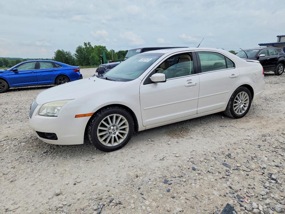 2009 Mercury Milan VIN 3MEHM08169R611196 COPART salvage auction — FRONT END, Mi - Certificate Of Title, sold $175 on 2026-07-23 (photo 1)