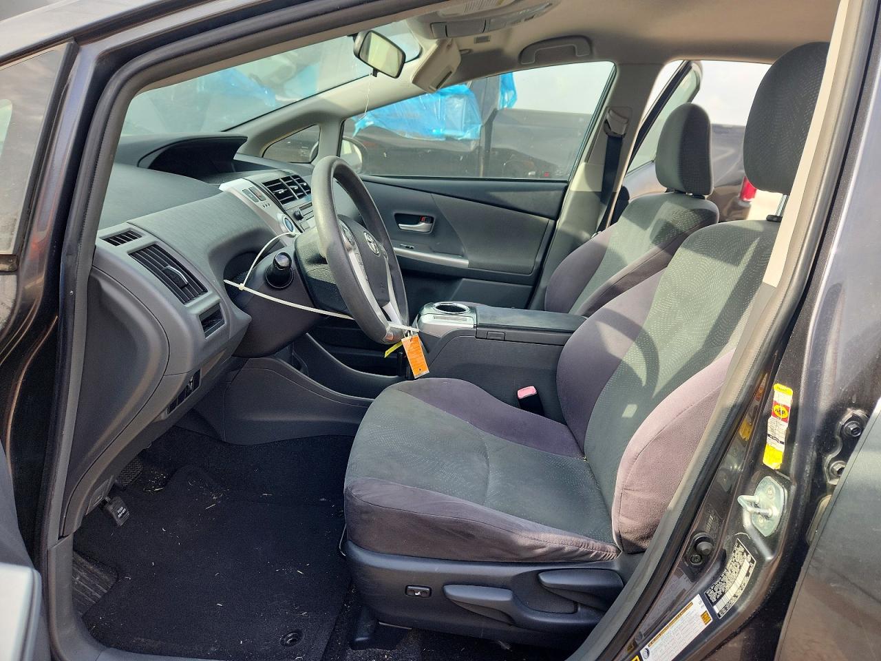 2012 Toyota Prius V VIN JTDZN3EUXC3042779 COPART salvage auction — Front End, PA - CERT OF TITLE, sold $1,200 on 2026-07-02 (photo 7)
