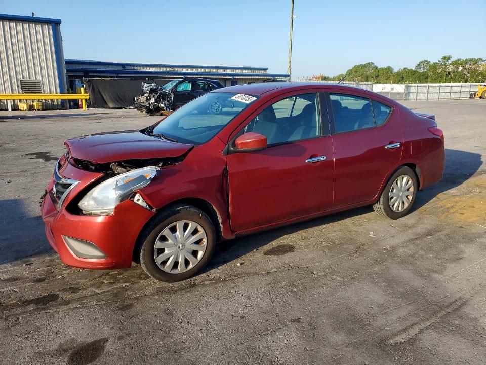 2017 Nissan Versa VIN 3N1CN7AP2HL864004 COPART salvage auction — FRONT END, Fl - Cert Of Title Slvg Rebuildable, sold $825 on 2026-07-09 (photo 1)