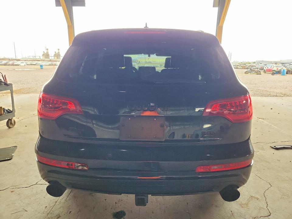 2015 Audi Q7 VIN WA1DGAFE8FD017243 COPART salvage auction — REAR END, AZ - CERT OF TITLE - SALVAGE, sold $250 on 2026-07-22 (photo 6)