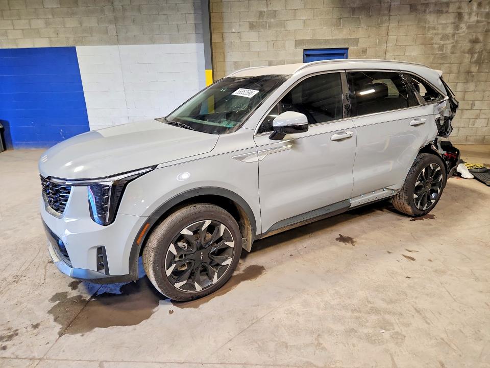 2025 Kia Sorento VIN 5XYRHDJF3SG356157 — COPART salvage auction photo