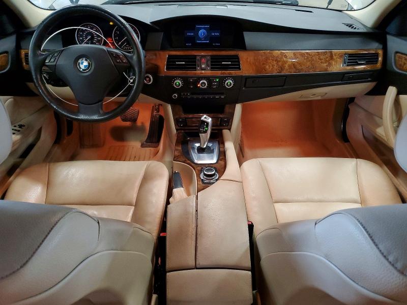 2010 BMW 5 series VIN WBANV1C51AC159983 COPART salvage auction — MINOR DENT/SCRATCHES, MN - CERTIFICATE OF TITLE, sold $1,650 on 2026-07-07 (photo 8)