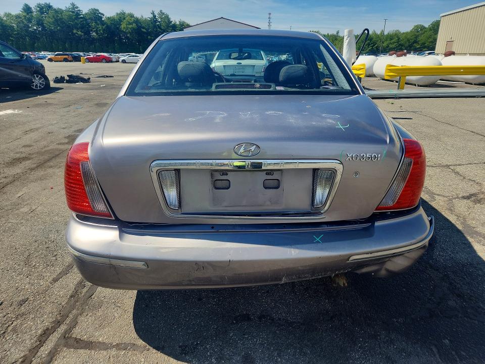 2005 Hyundai Xg VIN KMHFU45E95A424610 COPART salvage auction — REAR END, Id - Salvage Certificate Of Title, sold $325 on 2026-07-21 (photo 6)