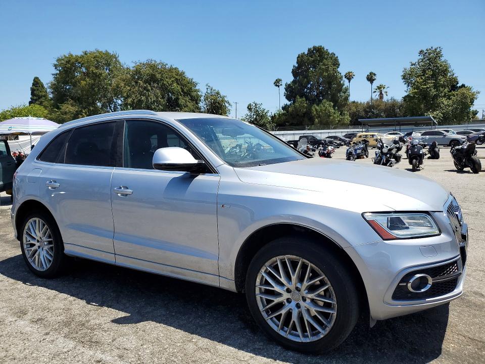 2017 Audi Q5 VIN WA1M2AFP7HA095260 COPART salvage auction — REAR END, Ca - Dis/Dlr/Exp Only Clean Title (P), sold $2,600 on 2026-07-17 (photo 4)