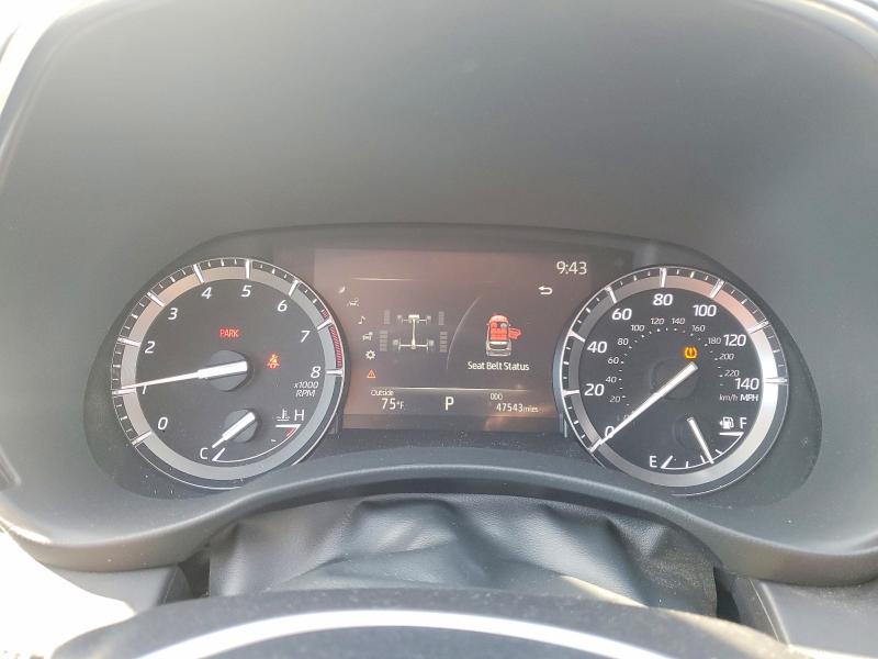 2020 Toyota Highlander VIN 5TDDZRBH6LS053639 COPART salvage auction — SIDE, Ca - Salvage Certificate, sold $16,400 on 2026-07-10 (photo 9)