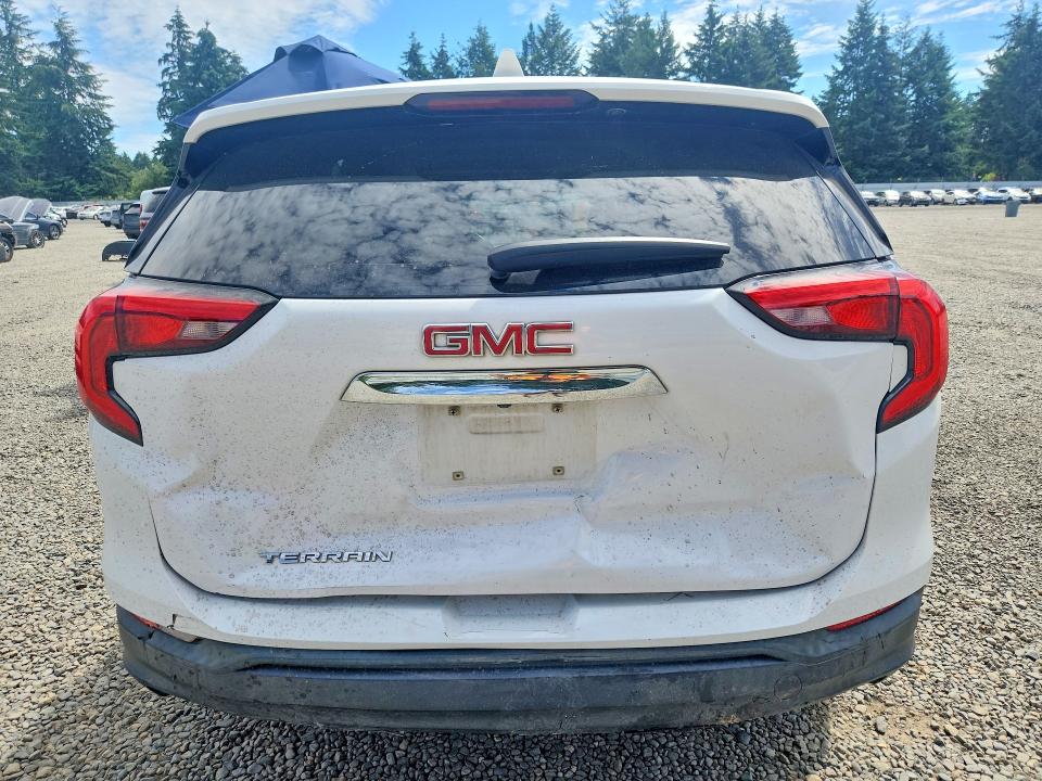 2018 Gmc Terrain VIN 3GKALMEV9JL349013 COPART salvage auction — REAR END, Wa - Bill Of Sale, sold $3,250 on 2026-07-02 (photo 6)