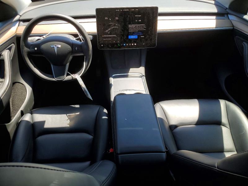 2023 Tesla Model y VIN 7SAYGAEE4PF595636 COPART salvage auction — FRONT END, Co - Public - Salvage Title, sold $300 on 2026-07-30 (photo 8)