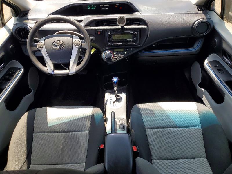 2013 Toyota Prius c VIN JTDKDTB36D1531029 COPART salvage auction — SIDE, CA - SALVAGE CERTIFICATE, sold $725 on 2026-07-24 (photo 8)