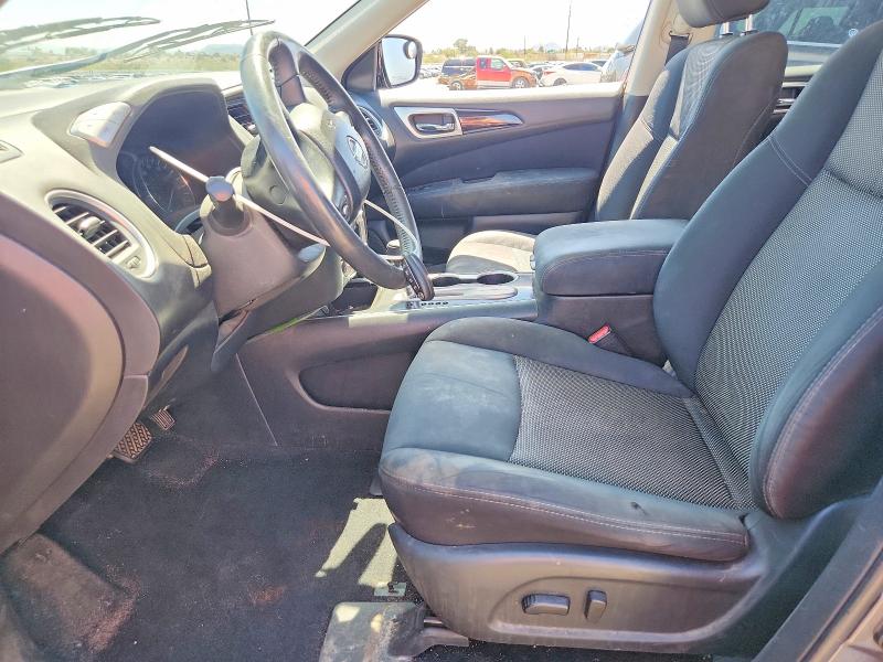 2017 Nissan Pathfinder VIN 5N1DR2MN6HC901985 COPART salvage auction — FRONT END, Az - Certificate Of Title, sold $450 on 2026-07-10 (photo 7)