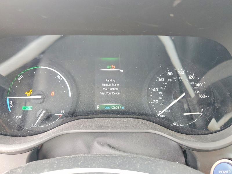 2024 Toyota Sienna VIN 5TDYRKEC7RS214727 COPART salvage auction — FRONT END, Salvage Title, sold $17,400 on 2026-07-23 (photo 9)