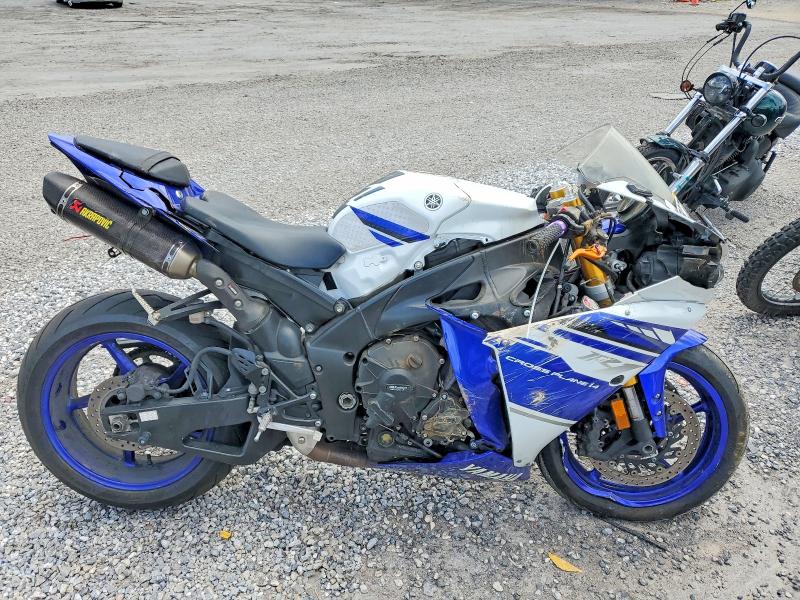 2014 Yamaha Yzfr1 VIN JYARN23E8EA017282 COPART salvage auction — ALL OVER, PA - CERTIFICATE OF SALVAGE, sold $2,100 on 2026-07-30 (photo 1)