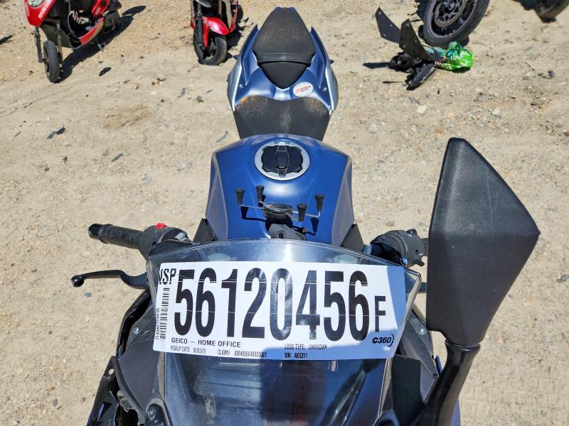 2023 Kawasaki Ex VIN JKAEXKG14PDAK5317 COPART salvage auction — FRONT END, Va - Cert Of Title - Salvage, sold $35 on 2026-07-23 (photo 5)
