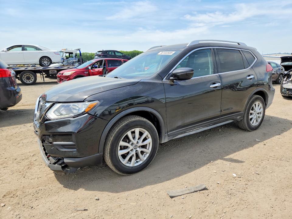 2018 Nissan Rogue VIN KNMAT2MV2JP590899 COPART salvage auction — FRONT END, Ma - Cert Of Title-Salvage, sold $3,650 on 2026-07-15 (photo 1)