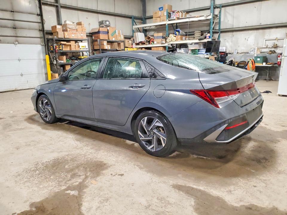 2025 Hyundai Elantra VIN KMHLM4DG7SU915483 COPART salvage auction — FRONT END, On - Permit No Brand - Unfit (P), sold $10,600 on 2026-07-29 (photo 2)