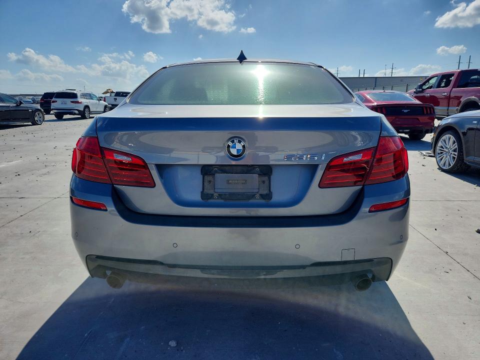 2016 BMW 5 series VIN WBA5B1C52GG551588 COPART salvage auction — BURN, TX - SALVAGE VEHICLE TITLE (P), sold $4,200 on 2026-08-07 (photo 6)