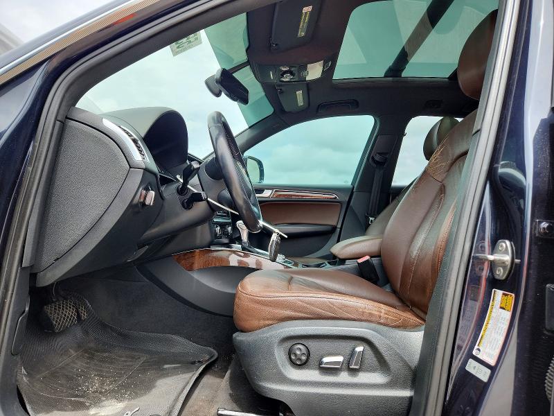2015 Audi Q5 VIN WA1LFAFP3FA096371 COPART salvage auction — FRONT END, Fl - Certificate Of Title, sold $2,100 on 2026-07-09 (photo 7)