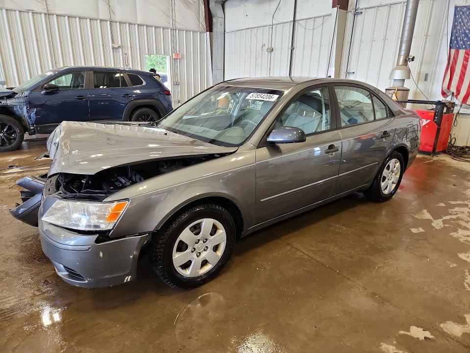 2010 Hyundai Sonata VIN 5NPET4AC8AH622234 COPART salvage auction — FRONT END, WI - JUNKED VEHICLE BILL OF SALE, sold $425 on 2026-07-20 (photo 1)