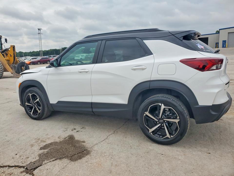2022 Chevrolet VIN KL79MTSLXNB137119 COPART salvage auction — FRONT END, Ok - Cert Of Title-Salvage, sold $8,900 on 2026-07-28 (photo 2)